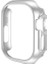 Apple Watch Ultra 49MM Uyumlu Sert Pc Kasa Koruyucu Zore Watch Gard 18, Gümüş 1