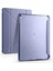 Apple iPad 10.2 (8.nesil) Uyumlu Kılıf Zore Tri Folding Kalem Bölmeli Standlı Kılıf, Mor 1