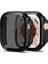 Apple Watch Ultra 49MM Uyumlu Sert Pc Kasa ve Privacy Ekran Koruyucu Zore Watch Gard 23 1
