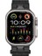 Apple Watch Ultra 49MM Uyumlu Zore KRD-107 Metal Hasır Kordon, Siyah 1