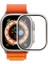 Apple Watch Ultra 49MM Uyumlu Zore Alm-02 Metal Çerçeveli Ekran Koruyucu 1