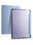 Apple iPad 10.2 2021 (9.nesil) Uyumlu Kılıf Zore Tri Folding Kalem Bölmeli Standlı Kılıf, Mavi 1