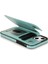 IPhone 13 Mini Çift Düğmeler Kabartmalı Pu Için Kart Tutucu Kılıf ile Cüzdan (Yurt Dışından) 2