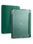 Apple iPad 10.2 2021 (9.nesil) Uyumlu Kılıf Zore Tri Folding Kalem Bölmeli Standlı Kılıf, Koyu Yeşil 1