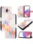 Samsung Galaxy J4 2018 Pu Deri Cüzdan Kickstand Mermer Desen (Yurt Dışından) 5