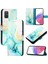 Samsung Galaxy A71 5g Cüzdan Pu Deri Mermer Desen Kickstand (Yurt Dışından) 5
