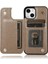 IPhone 15 Için Kart Tutucu Kılıf ile Cüzdan Çevirme Darbeye Dayanıklı Kabartmalı Çift (Yurt Dışından) 5