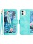 IPhone 12 Mini Manyetik Kapatma Kickstand Kart Tutucu Pu Için Cüzdan Kılıf (Yurt Dışından) 1
