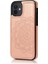 IPhone 12 Mini Kabartmalı Mandala Pu Flip Için Kart Tutucu Kılıf ile Cüzdan (Yurt Dışından) 1