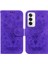 Oppo Oppo 12 5g Için Kickstand Cüzdan Kılıf Kabartma Gül Çiçekler Flip Pu (Yurt Dışından) 1