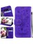 Oppo Oppo 12 5g Için Kickstand Cüzdan Kılıf Kabartma Gül Çiçekler Flip Pu (Yurt Dışından) 3