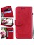 Oppo Oppo 12 5g Için Kickstand Cüzdan Kılıf Kabartma Gül Çiçekler Flip Pu (Yurt Dışından) 3