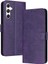 Kart Yuvası Saf Renk ile Samsung Galaxy M54 Pu Deri Için Flip Case (Yurt Dışından) 1