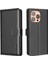 IPhone 15 Için Flip Case Pro Kart Tutucu Kickstand Rfıd Engelleme Manyetik (Yurt Dışından) 5