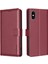 IPhone Xs Max Cüzdan Manyetik Kart Tutucu Kickstand Rfıd Pu Için Flip Case (Yurt Dışından) 5