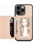 IPhone 15 Için Kılıf Pro Max Standı Fonksiyonu Manyetik Kart Tutucu Komple (Yurt Dışından) 1