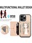 IPhone 15 Için Kılıf Pro Max Standı Fonksiyonu Manyetik Kart Tutucu Komple (Yurt Dışından) 5