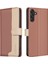 Samsung Galaxy S24 Rfıd Engelleme Flip Folio Darbeye Tpu Için Flip Case (Yurt Dışından) 5