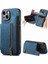 IPhone 15 Için Kılıf Artı Standı Fonksiyonu Vintage Fermuar Cüzdan Katlanabilir Geri (Yurt Dışından) 1