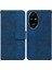 Onur Için Flip Case 200 Pro 5g Flip Folio Cüzdan Kapak Geometrik Kabartmalı (Yurt Dışından) 1