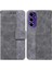 Samsung Galaxy S24 Fe Cüzdan Kapak Için Flip Case Geometrik Kabartmalı Pu (Yurt Dışından) 1
