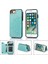 IPhone 6/6s Pu Deri Çift Düğmeler Için Kart Tutucu Kılıf ile Cüzdan (Yurt Dışından) 1