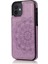 IPhone 12 Mini Kabartmalı Mandala Pu Flip Için Kart Tutucu Kılıf ile Cüzdan (Yurt Dışından) 1