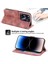 Realme C55 Kabartmalı Çoklu Kredi Kartı Yuvaları Bileklik Için Flip Case (Yurt Dışından) 5