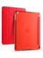 Apple iPad 9.7 2018 (6.nesil) Uyumlu Kılıf Zore Tri Folding Kalem Bölmeli Standlı Kılıf, Kırmızı 1