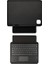 Apple iPad Air 11 2024 Uyumlu Zore Border Keyboard Bluetooh Bağlantılı Standlı Klavyeli Tablet Kılıfı 1
