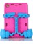 Apple iPad Mini 2-3 Uyumlu Zore Eva Boxer Tablet Silikon, Pembe Koyu 1