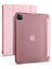 Apple iPad Pro 12.9 2021 (5.nesil) Uyumlu Kılıf Zore Tri Folding Kalem Bölmeli Standlı Kılıf, Rose Gold 1