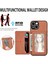 IPhone 15 Için Kılıf Pro Manyetik Kart Tutucu Rfıd Engelleme Komple Kamera (Yurt Dışından) 2