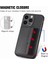 IPhone 15 Için Kılıf Pro Max Standı Fonksiyonu Manyetik Kart Tutucu Komple (Yurt Dışından) 3