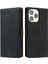 IPhone 13 Için Flip Case Pro Çift Katmanlı Koruma Yan Cep Manyetik (Yurt Dışından) 3