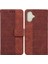 IPhone 16 Için Flip Case Artı Kickstand Özelliği Geometrik Kabartmalı Flip Pu (Yurt Dışından) 1