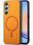 Samsung Galaxy A34 Hafif Ince Kablosuz Şarj Magsafe Araba (Yurt Dışından) 1
