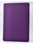 Apple iPad Mini 5 Uyumlu Zore Smart Cover Standlı 1-1 Kılıf, Mor 1