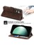 Samsung Galaxy S24 Fe Çoklu Kredi Kartı Yuvaları Için Flip Case Kabartmalı (Yurt Dışından) 3