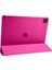 Apple iPad Pro 12.9 2021 (5.nesil) Uyumlu Zore Smart Cover Standlı 1-1 Kılıf, Pembe 1