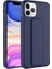 Apple iPhone 11 Pro Max Uyumlu Kılıf Zore Qstand Kapak, Lacivert 1
