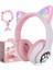 LED Işıklı Bluetooth Cat Ears Kablosuz Kulaklık (Yurt Dışından) 1