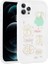 Apple iPhone 11 Pro Uyumlu Kılıf Kabartma Figürlü Parlak Zore Toys Silikon Kapak, Beyaz 1