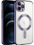 Apple iPhone 11 Pro Uyumlu Kılıf Kamera Korumalı Magsafe Wireless Şarj Özellikli Zore Demre Kapak, Derin Mor 1