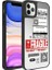 Apple iPhone 11 Pro Uyumlu Kılıf Aynalı Desenli Kamera Korumalı Parlak Zore Mirror Kapak, Fragile 1