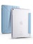Apple iPad 9.7 2017 (5.nesil) Uyumlu Kılıf Zore Tri Folding Kalem Bölmeli Standlı Kılıf, Mavi 1