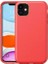 Apple iPhone 11 Uyumlu Kılıf Zore Natura Kapak, Kırmızı 1