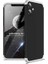Apple iPhone 12 Mini Uyumlu Kılıf Zore Ays Kapak, Siyah-Gri 1