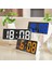06 Ses Kontrolü Dijital Alarm Saati Sıcaklık Erteleme Gece Modu LED Saatler Izle Masaüstü Masa Saati 12/24H Rahatsız Etmeyi Önleme Işlevi (Yurt Dışından) 4