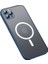 Apple iPhone 12 Pro Max Uyumlu Kılıf Zore Mokka Wireless Kapak, Lacivert 1
